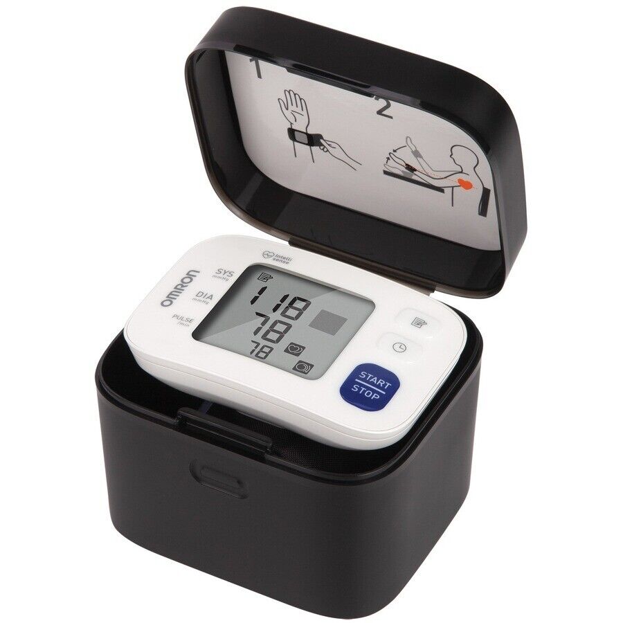 Omron BP6100 3 Series Wrist Blood Pressure Monitor Easy to Read LCD Display