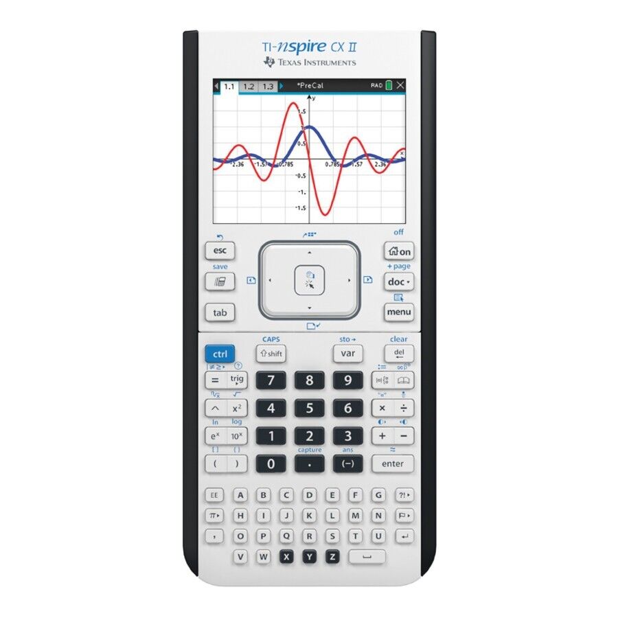 Texas Instruments NSCX2/CBX/2L1/A TI-Nspire CX II Graphing Calculator