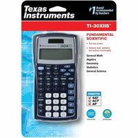 Texas Instruments 30XIIS/TBL/1L1/BK TI-30XIIS Scientific Calculator 2Line 11Dig