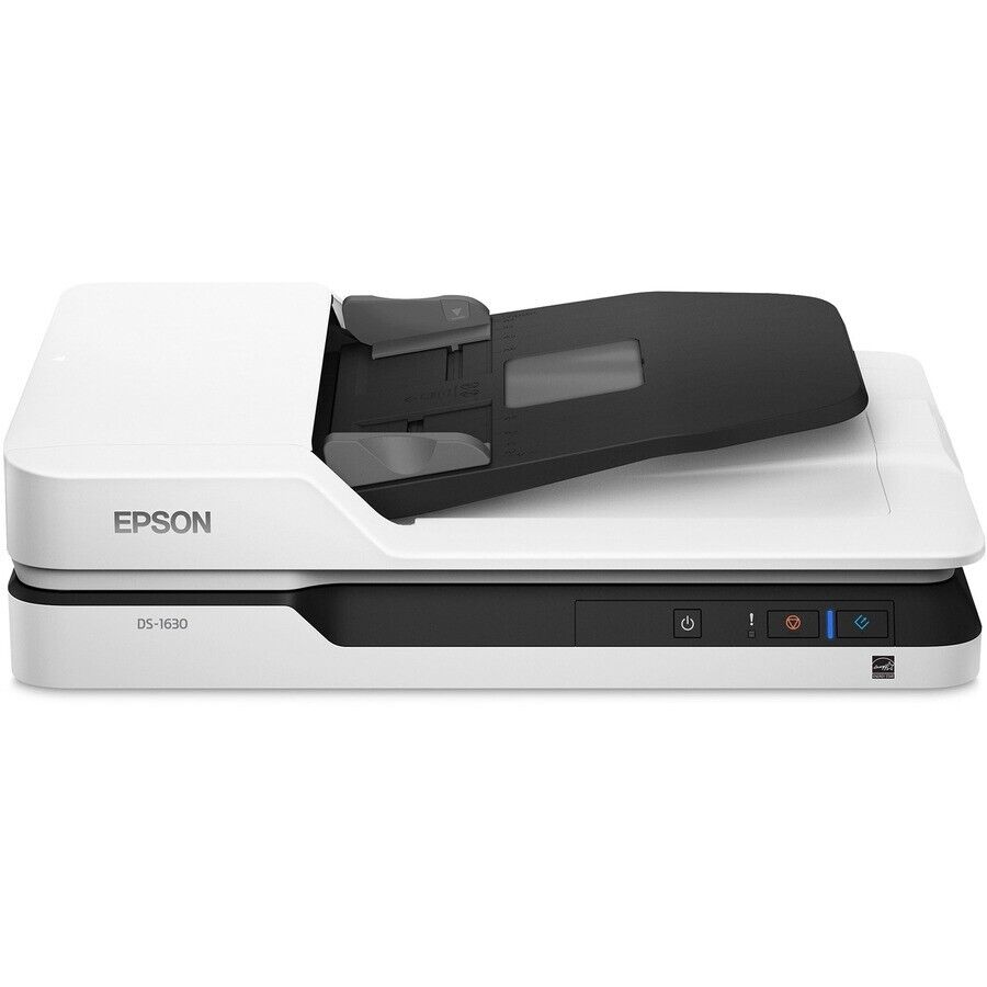 Epson B11B239201 DS-1630 WorkForce Flatbed Scanner 1200dpi 25ppm Color USB Duplx