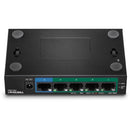 TRENDnet TPE-TG52 5 Port Gigabit Unmanaged Switch 4 Port PoE+ 32W Budget Metal