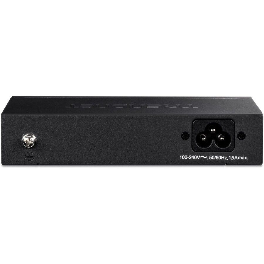 TRENDnet TPE-S50 6 Port 10/1000 4x PoE Switch 60W Budget Metal Case Fanless