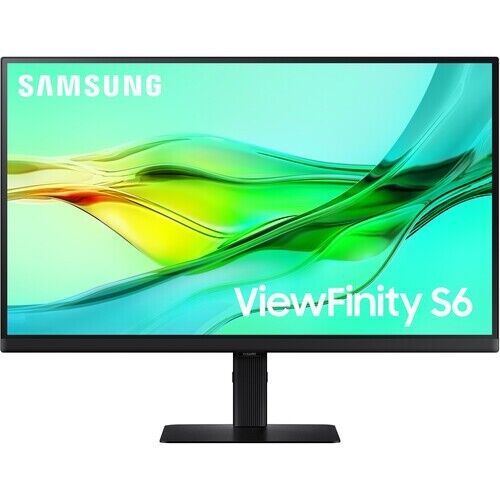 Samsung S27D606UAN 27" S60D QHD HDR10 Hi Res Monitor 2560x1440 DP HDMI USB Hub