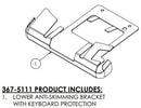 ENS 367-5111-A Lower Anti-Skim Kit, Verifone MX925