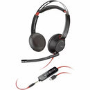 Poly 8M3W5AA#ABA Blackwire C5220 Stereo USB-C Headset 3.5mm Inline Control Teams