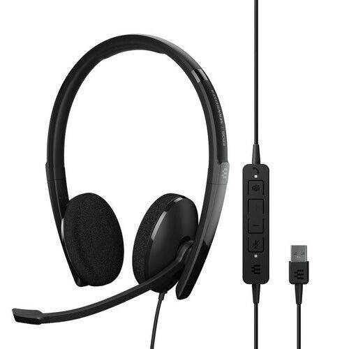 EPOS 1000901 ADAPT 160T USB II Stereo USB - Wired - On-ear - Binaural - Ear-cup