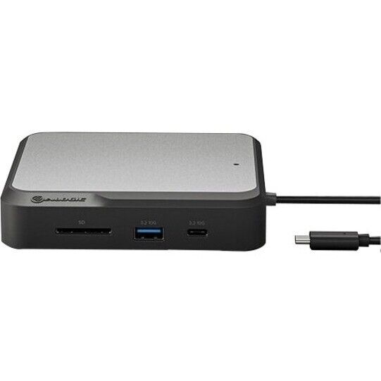 Alogic DUCH2  Dual 4K Compact Docking Station CH2 HDMI G-ETH USB-C/A PD 100W