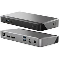 Alogic DUPRMX2-WW Dual 4K 5K MX2 Docking Station DP G-ETH USB-C/A PD 100W Chrgr