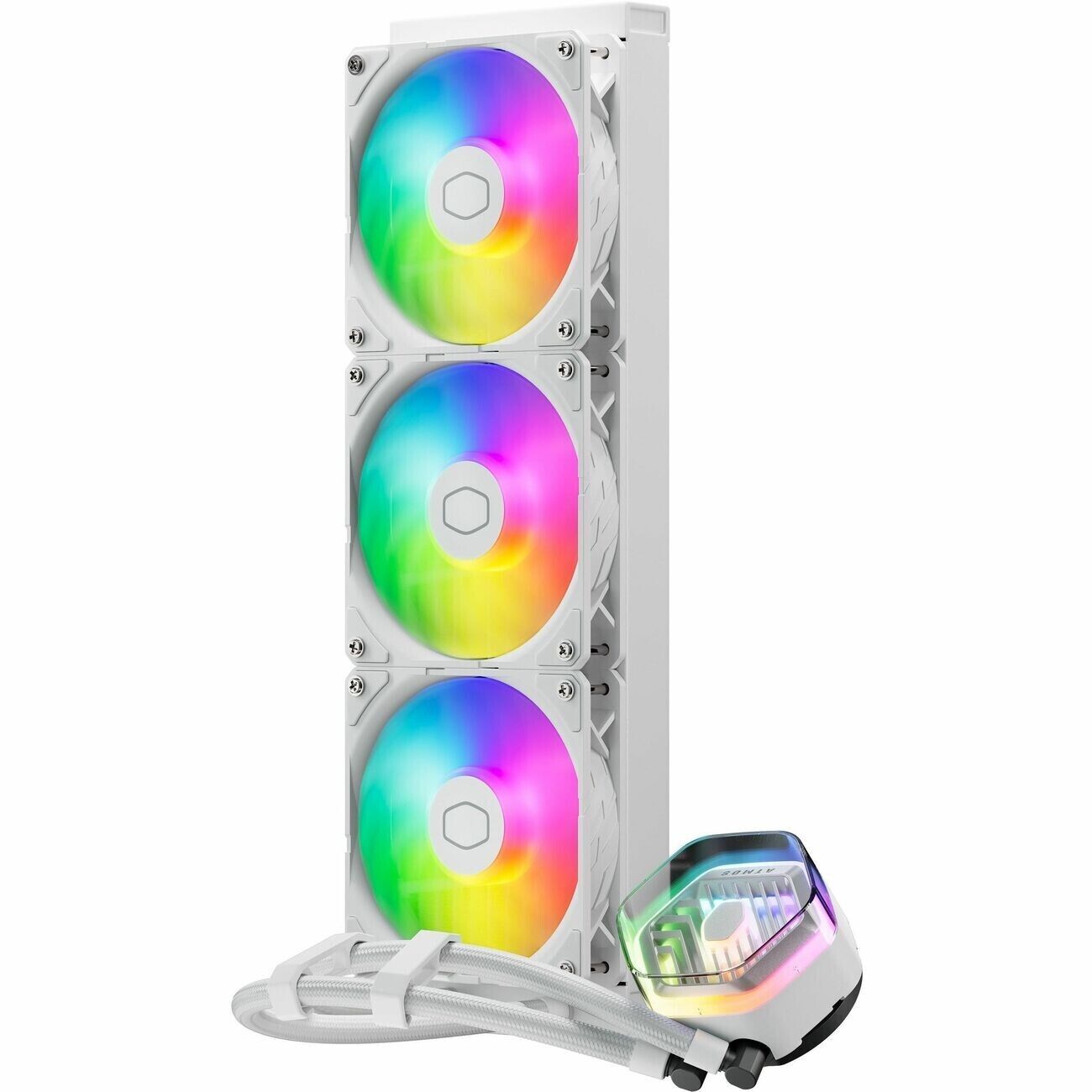 Cooler Master MLX-D36M-A25PZ-RW MasterLiquid 360 Atmos White Liquid Cooler