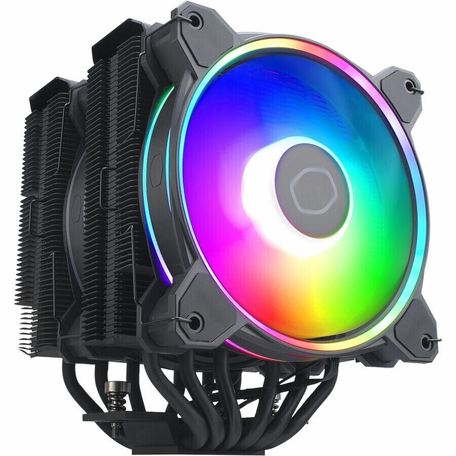 Cooler Master RR-D6BB-20PA-R1 Hyper 622 Halo Fan RGB Black 4.72" Air Cooler