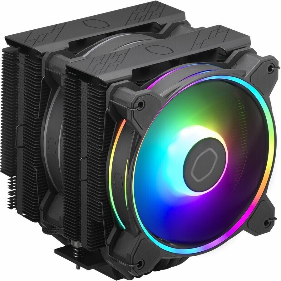 Cooler Master RR-D6BB-20PA-R1 Hyper 622 Halo Fan RGB Black 4.72" Air Cooler