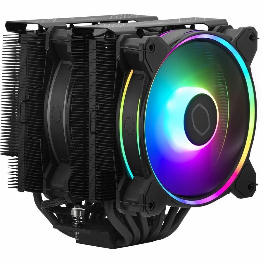 Cooler Master RR-D6BB-20PA-R1 Hyper 622 Halo Fan RGB Black 4.72" Air Cooler