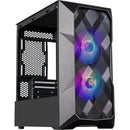 Cooler Master TD300-KGNN-S00 Master Box Mesh Computer Tower Case MiTX MATX Black