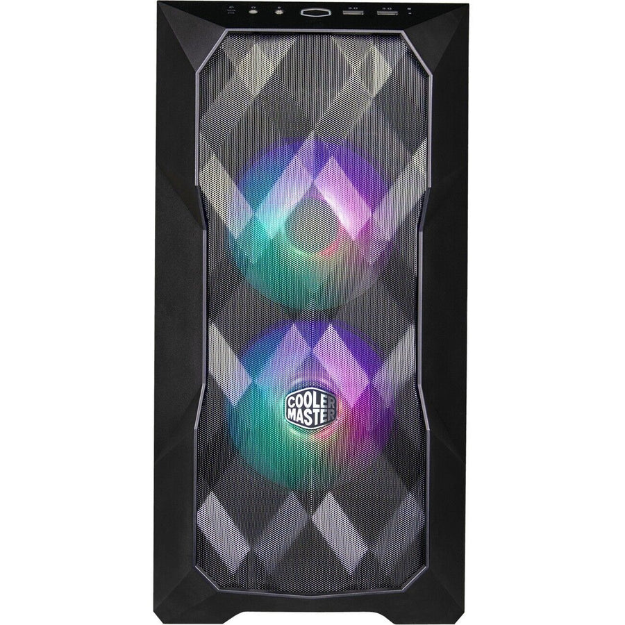 Cooler Master TD300-KGNN-S00 Master Box Mesh Computer Tower Case MiTX MATX Black