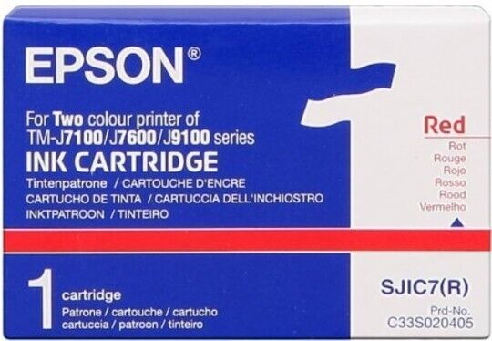 Epson C33S020405 Ink Cartridge - Inkjet - Red