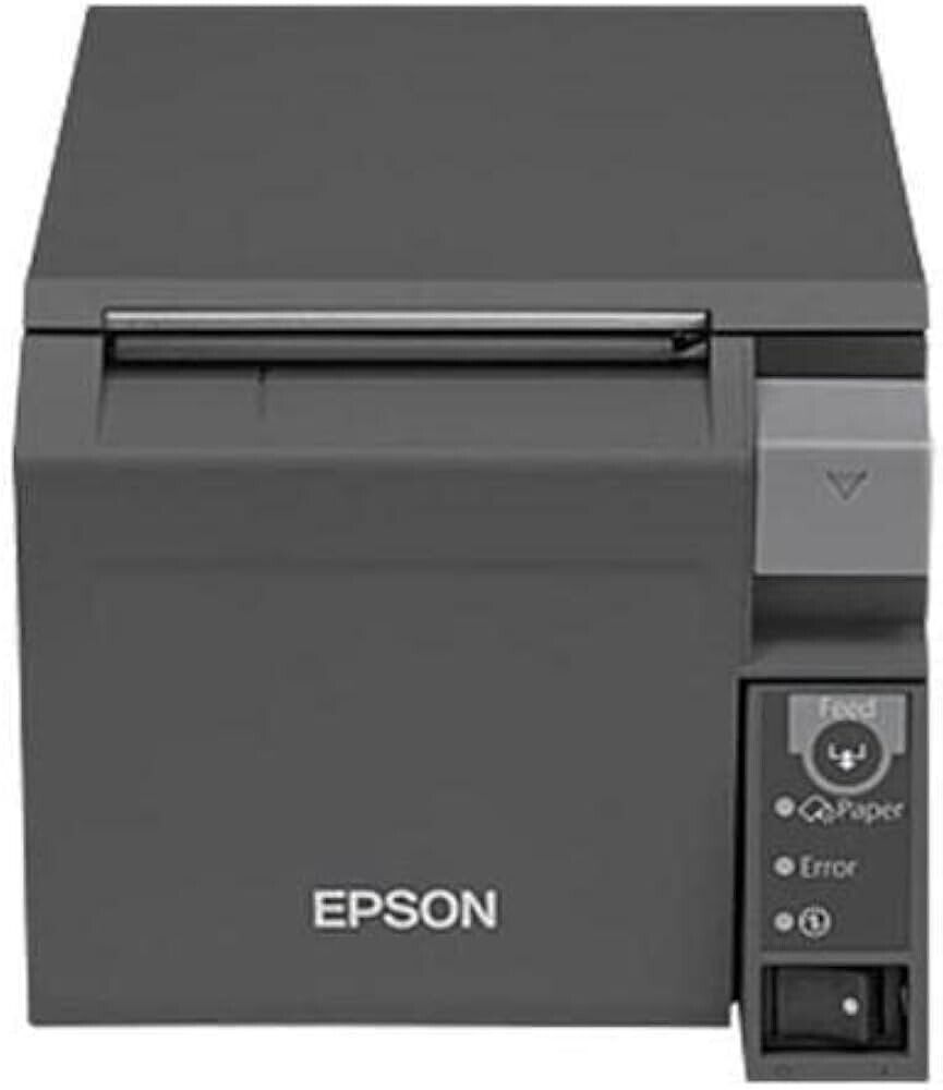 Epson C31CD38A9801 TM-T70II Direct Thermal Printer Ethernet - USB - With Cutter