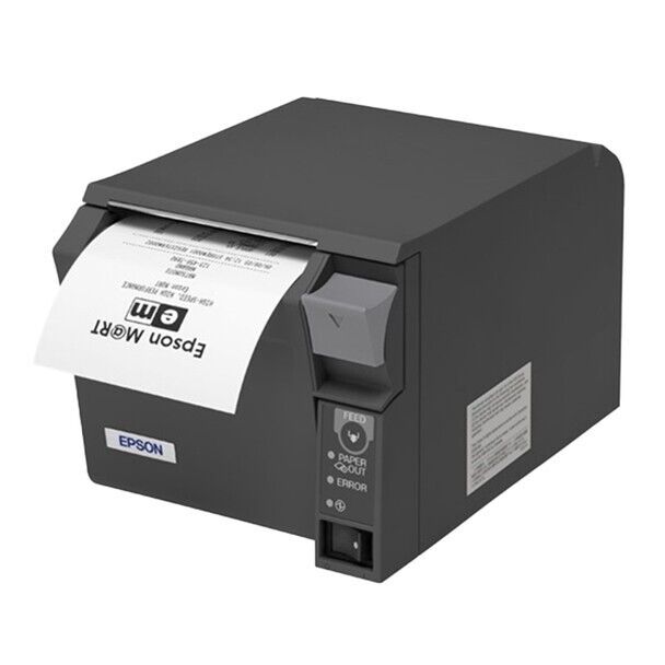 Epson C31CD38A9711 T70II - Front Loading Receipt Printer, Thermal, Serial & USB