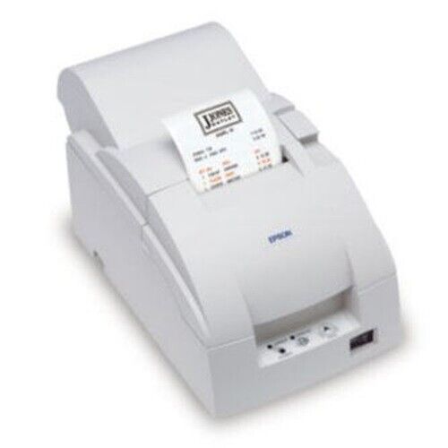 Epson C31C515603 TM-U220B Receipt Printer Model M188B, Serial Interface, White