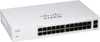 Cisco CBS110-24T-NA 26 Port Gigabit Ethernet 2 Giga SFP Unmanaged Network Switch