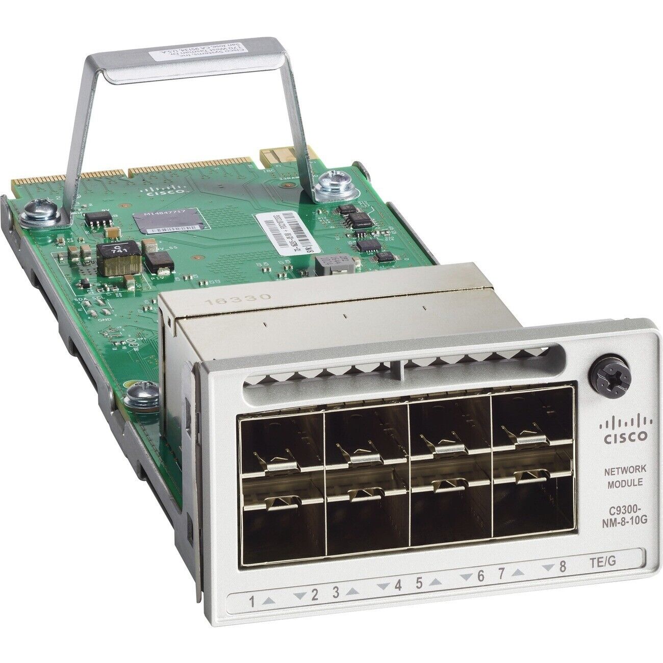 Cisco C9300-NM-8X= 8x 10GBase-x Plug-In Module for Catalyst 9300 Series Switches