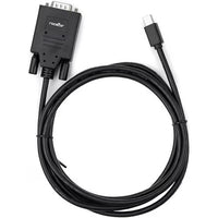 Rocstor Y10C163-B1 6FT Mini-DisplayPort to VGA M/M 1920x1200 1080p Cable Black