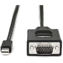 Rocstor Y10C163-B1 6FT Mini-DisplayPort to VGA M/M 1920x1200 1080p Cable Black
