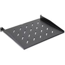 Rocstor Y10E017-B1 1U 13.78" Depth Universal Vented Rack Mount Shelf CRS Steel