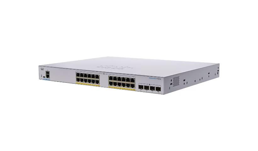 Cisco CBS350-24FP-4X-NA 24 Giga PoE 370W Budget 4 10Giga SFP+ Managed Switch