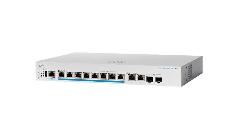 Cisco CBS350-8MP-2X-NA 8x 2.5Giga PoE+ 2x 10Giga SFP+ Managed Network Switch