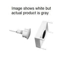 GRI 10/PK 180MC-12-G Door Channel Magnet, Gray, Up to 3/4" Gap in Steel