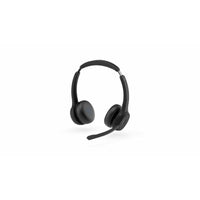 Cisco HS-WL-722-BUNA-C Dual Ear Bluetooth USB-A Headset w HD Adapter Case Black