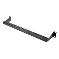 StarTech 12S-CABLE-LACING-BAR 1U Rack Mountable Cable Lacing Bar Adjust Depth