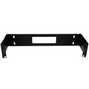 StarTech WALLMOUNTH2 2U 6" Deep Hinged Wall Mount Patch Panel Bracket Black