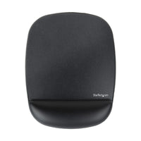 StarTech B-ERGO-MOUSE-PAD Mouse Pad w Wrist Support ERGO Gel Cushion Black