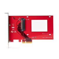 StarTech PEX4SFF8639U3 U.3 NVMe SSD to PCIe x4 Adapter Card for 2.5" SSF-TA-1001