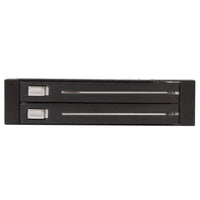 StarTech HSB220SAT25B 2x 2.5" to 3.5" Trayless Hot Swap SATA Rack Backplane BLK