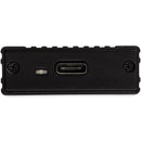 StarTech M2E1BMU31C USB C to M.2 NVMe SSD Enclosure Portable Ext Adapter Black