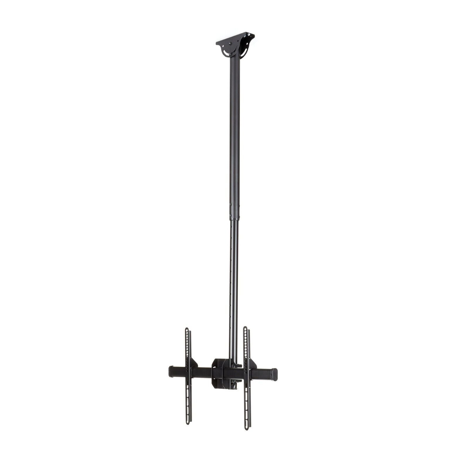 StarTech FLATPNLCEIL Full Motion Hanging TV Ceiling Mount Adjstble Pole 32"-75"