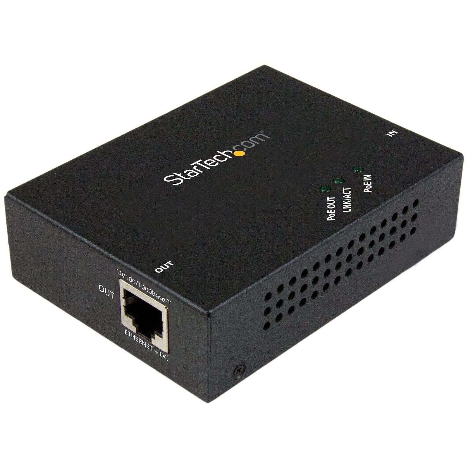 StarTech PoEEXT1GAT Gigabit PoE+ Extender 802.3at 802.3af up to 330 Ft (100m)