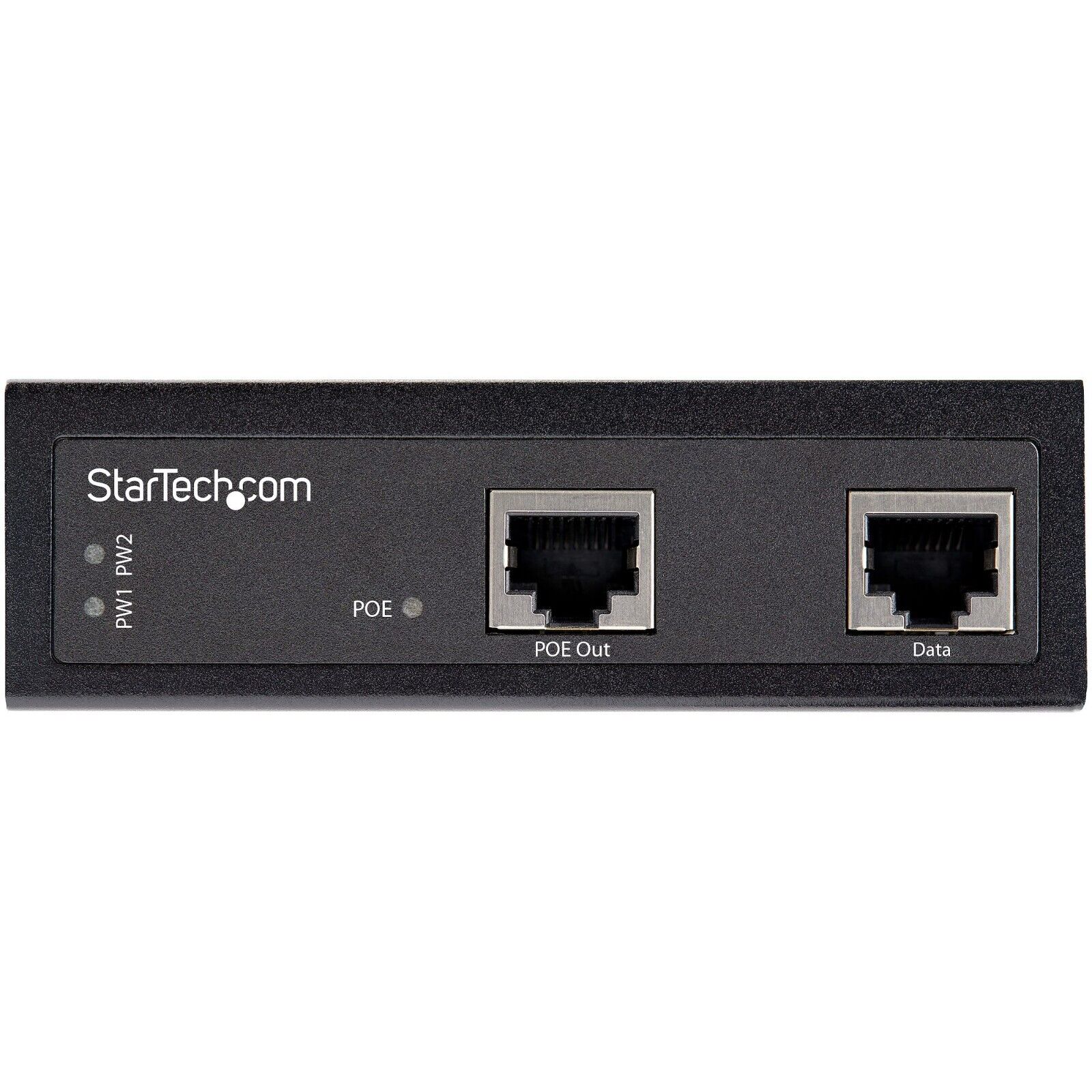 StarTech PoEINJ1G90W Industrial Gbe PoE++ uPoE Injector 90W 802.3bt DIN Rail