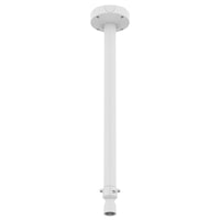 Hanwha SBP-300CMTW Telescopic Ceiling Mount with Female 1.5" Pipe Thread, White