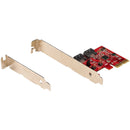 StarTech 2P6GR-PCIe-SATA-CARD 2 Port SATA 7 Pin PCIe x2 Low Profile Card Adapter