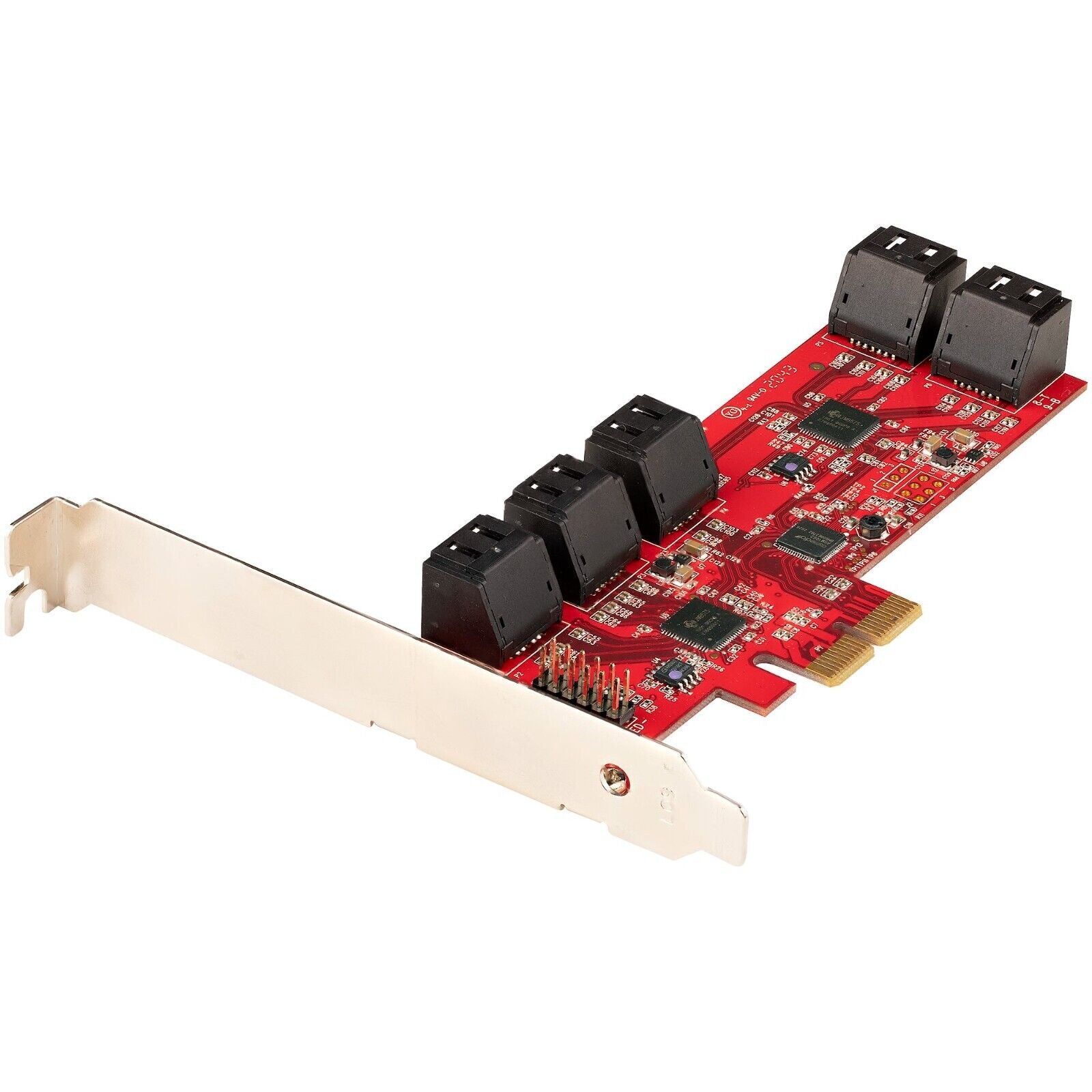 StarTech 10P6G-PCIe-SATA-CARD 10 Port SATA 7 Pin PCIe x2 LowProfile Card Adapter