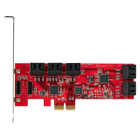 StarTech 10P6G-PCIe-SATA-CARD 10 Port SATA 7 Pin PCIe x2 LowProfile Card Adapter