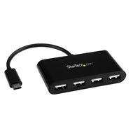 StarTech ST4200MINIC 4 Port USB-C 3.0 SuperSpeed Mini Hub w Power Adapter