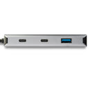 StarTech HB31C2A2CB 4 Port SuperSpeed USB Compact Hub 2x USB-A 2x USB-C Alum Gry