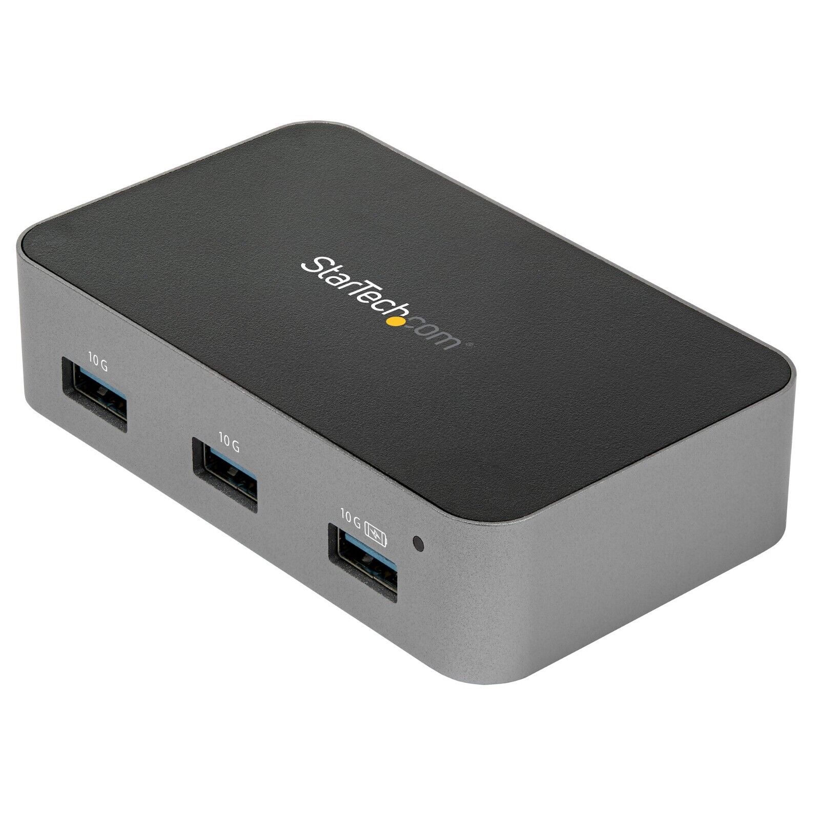 StarTech HB31C4AS 4 Port USB Hub USB-C to USB-A Wall Mountable w Universal Power