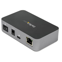 StarTech HB31C2A1CGS 3 Port USB-C Hub w GbE Eth RJ45 2x USB-A 1x USB-C FCharge