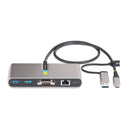 StarTech 5G2A1SGBB-USB-C-HUB 2 Port USB-C w GbE Ethernet RS232 USB-A PDel HUB