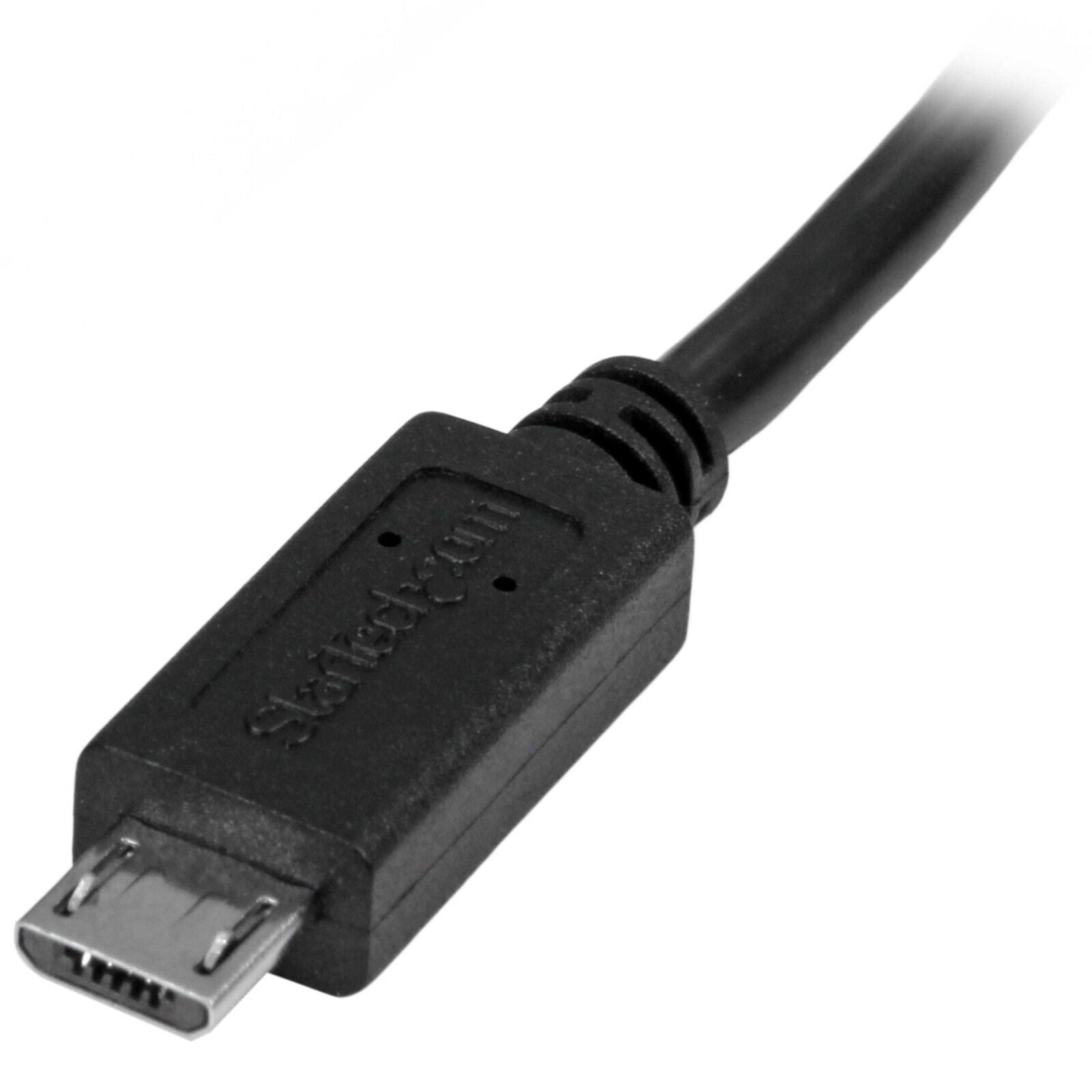 StarTech USBUBEXT50CM 20In (0.5M) USB-Micro to Micro Extension M/F OTG Cable BLK